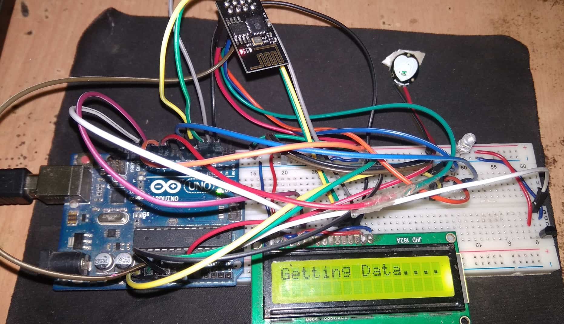 Prosthetics EMG Arduino biomedical project Bangalore