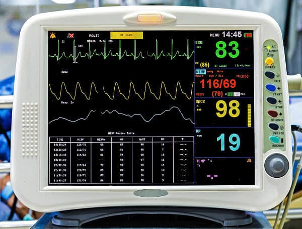 Medical electronics ECG patient monitoring project Bangalore