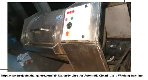 Automatic Cleaning and Washing machine