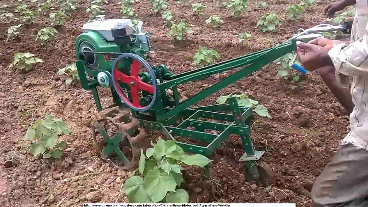Battery Drive Motorized Agriculture Weeder