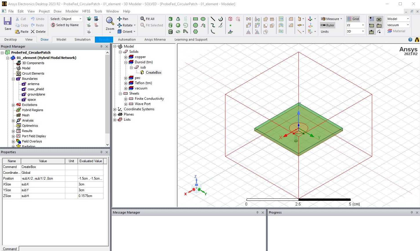 Array Antenna Design