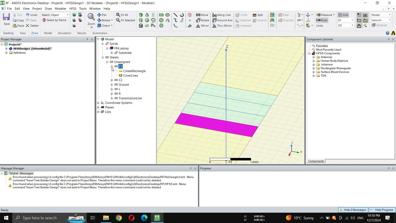 Frequency Reconfigurable Antenna