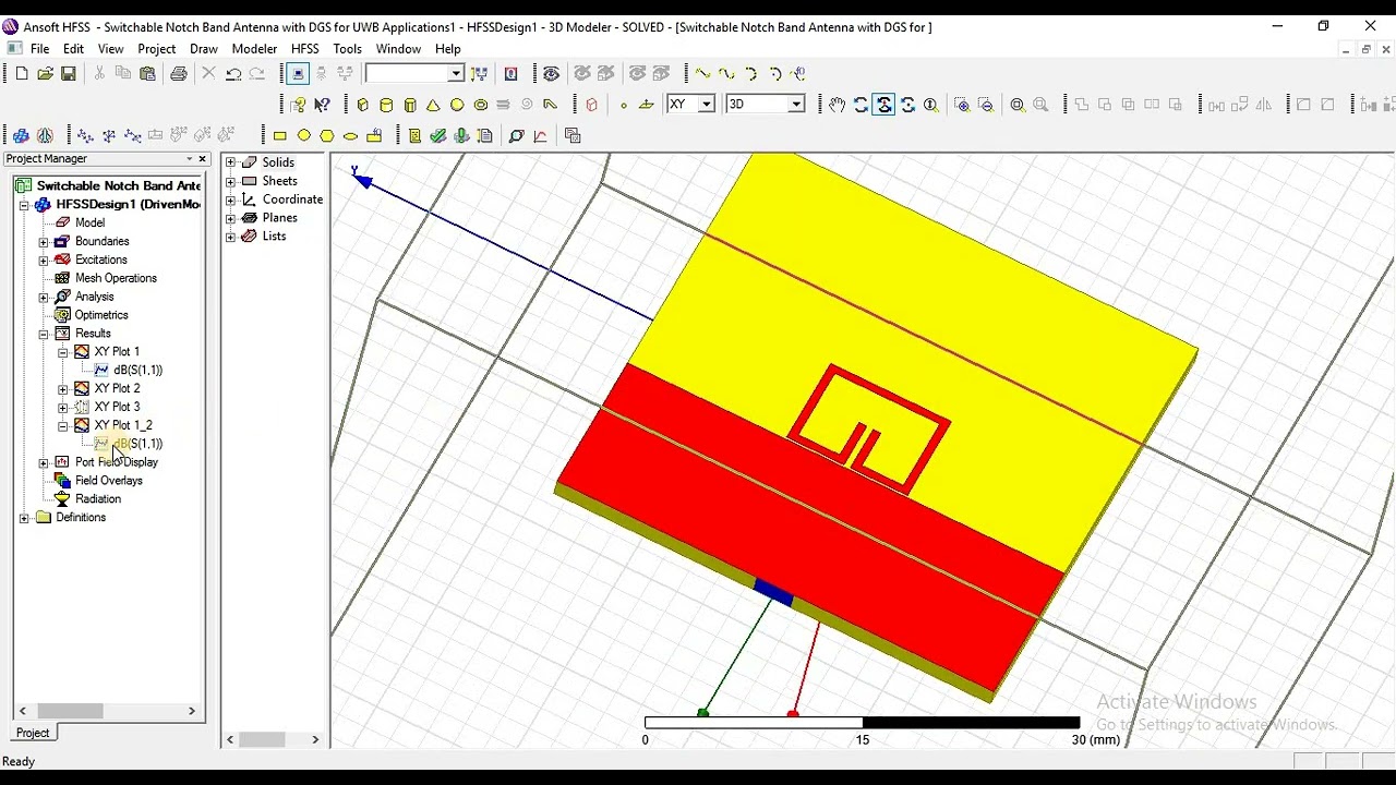 Notch Band Antenna