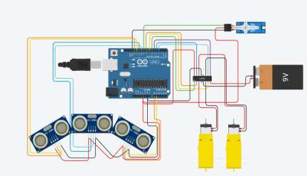 arduino-collision-avoidance Diagram