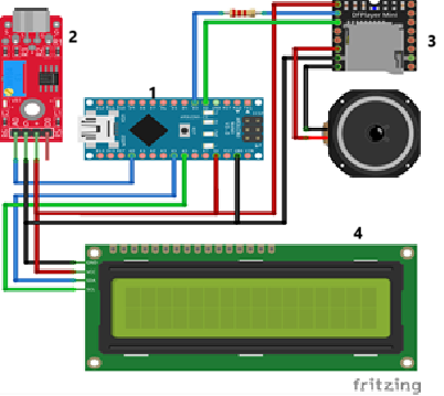 arduino-decibel-meter Diagram