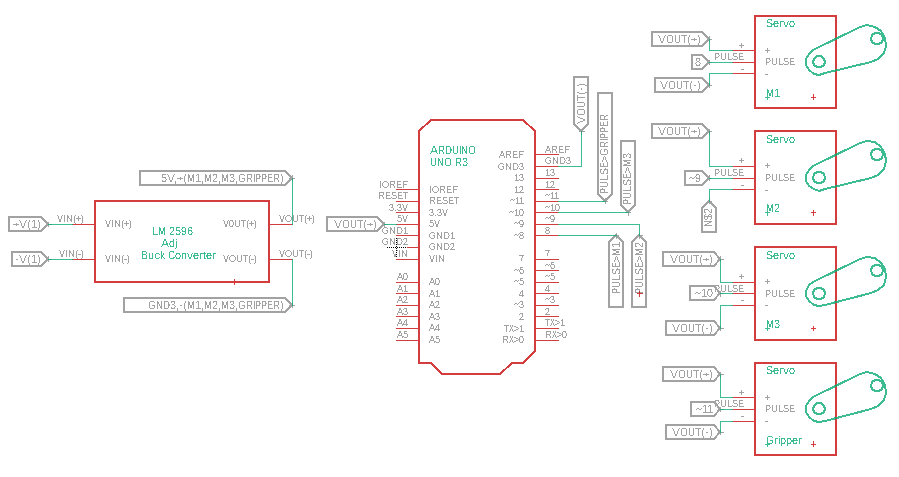 arduino-delta-robot Diagram
