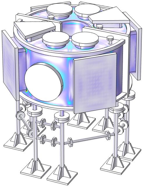 ansys-fsi-blood-vessel Diagram