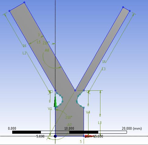 ansys-plaque-stress-analysis Diagram