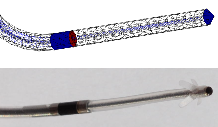 comsol-pacemaker-lead-field Diagram