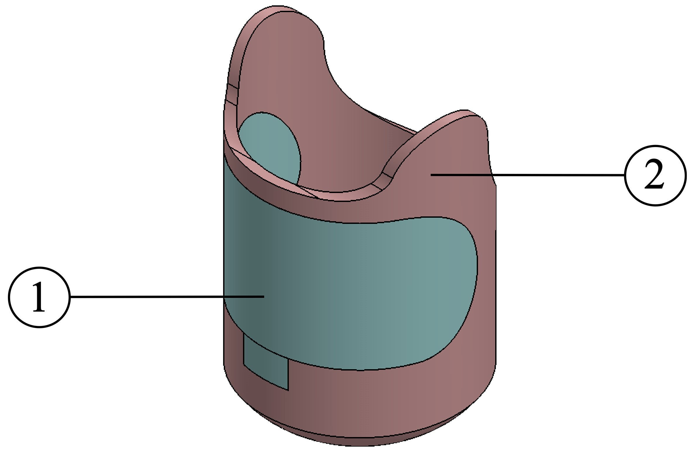 simulia-abaqus-prosthetic-socket Diagram