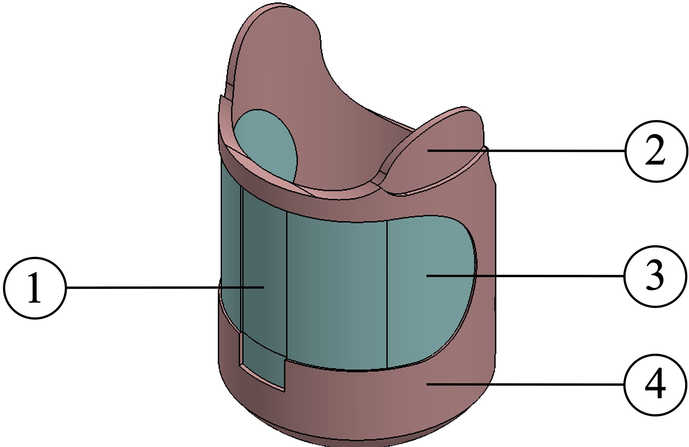 simulia-abaqus-prosthetic-socket Diagram