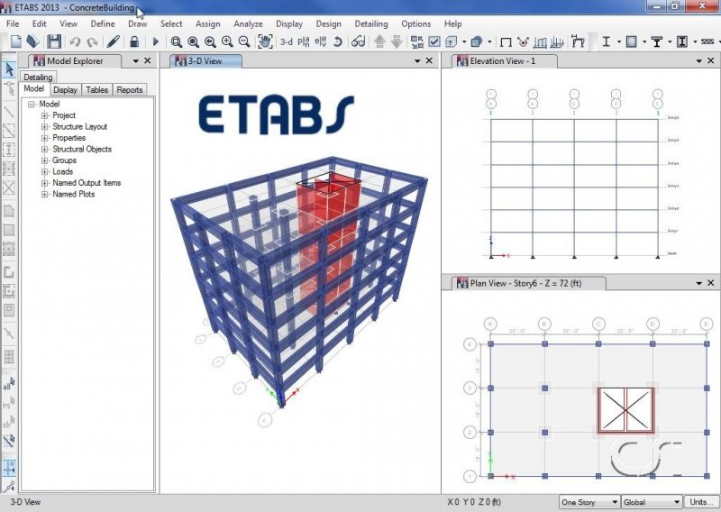 Figure 1: Structural Model, FEA Stress Distribution & Analysis Output for Integrated Structural Analysis