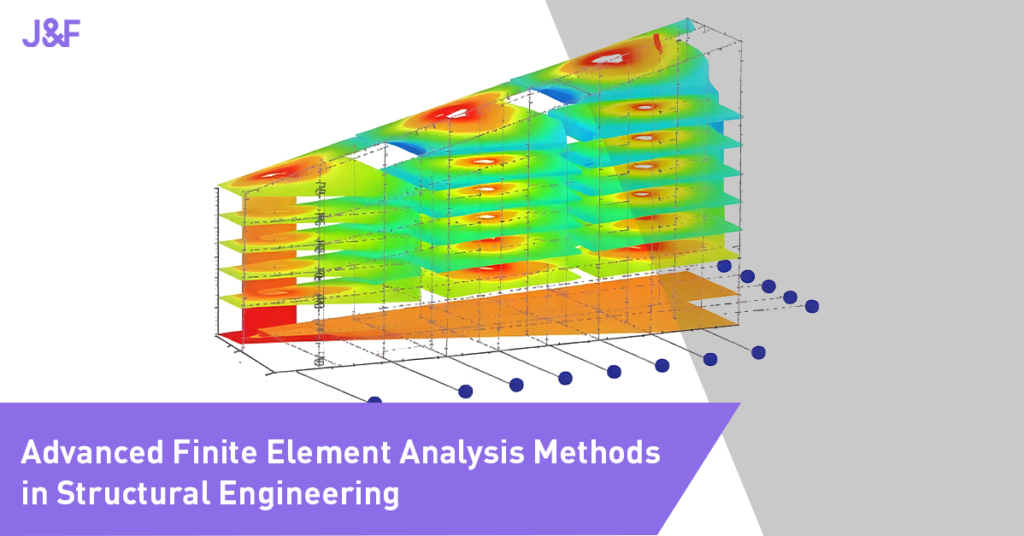 Figure 2: Structural Model, FEA Stress Distribution & Analysis Output for Structural Analysis Finite Element Project