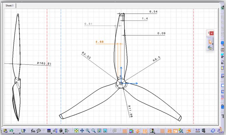 composite-propeller-ansys Diagram