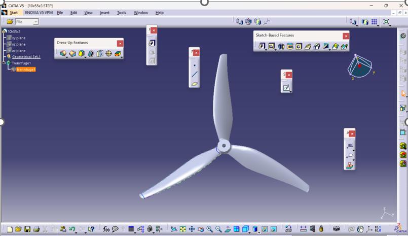 composite-propeller-ansys Diagram