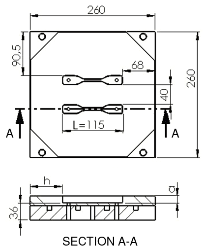compression-molding-composite-ansys Diagram