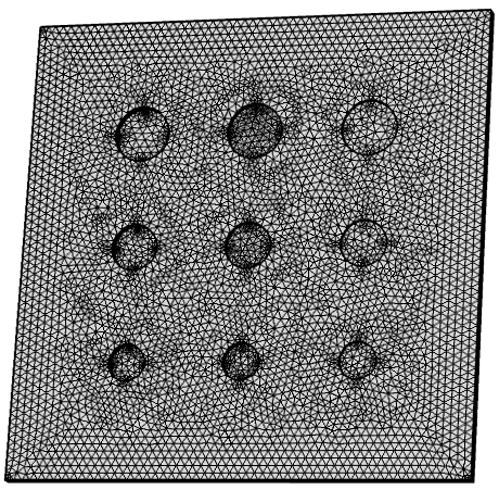comsol-delamination-simulation Diagram