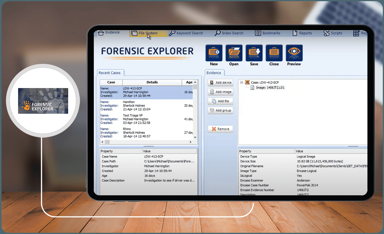 Figure 1: Security Architecture, Packet Inspection & Threat Simulation Diagram for Automated Forensic Report Generator (Page 2)