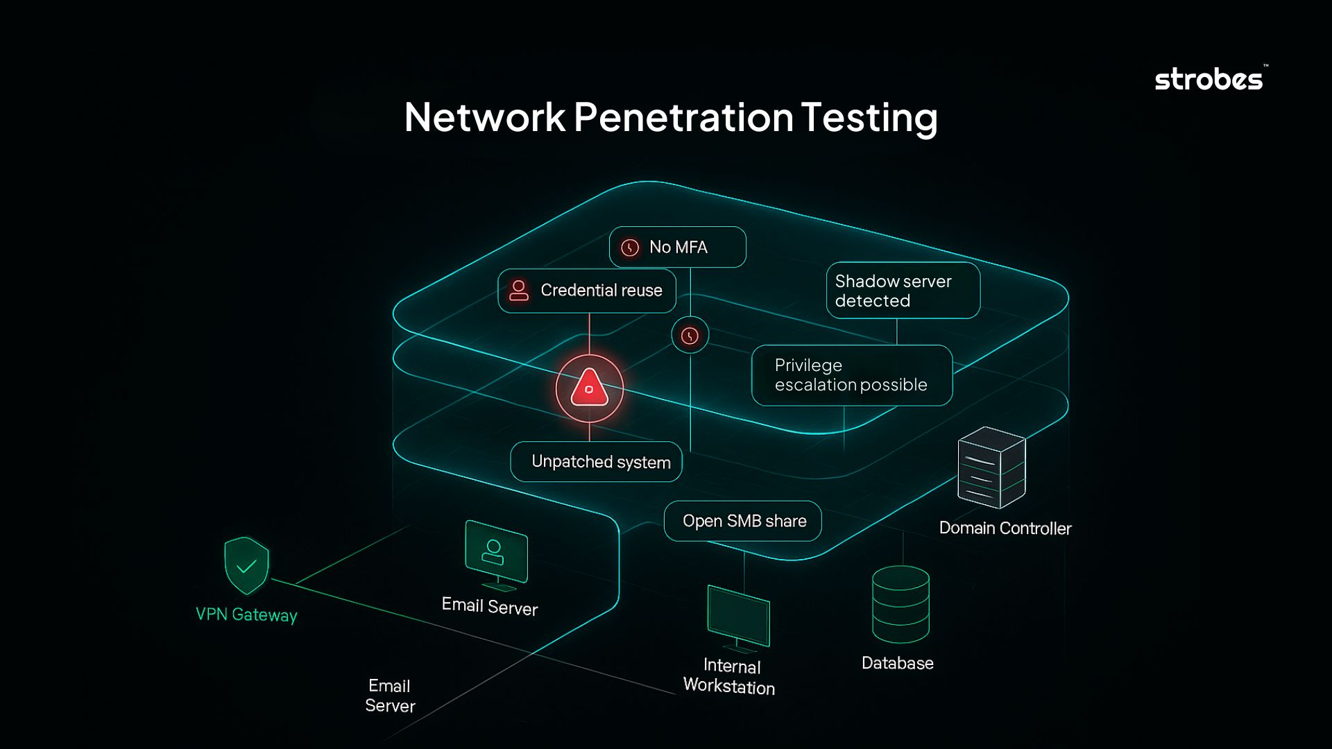 Figure 2: Security Architecture, Packet Inspection & Threat Simulation Diagram for Automated Network Penetration Testing Framework In Python (Page 3)