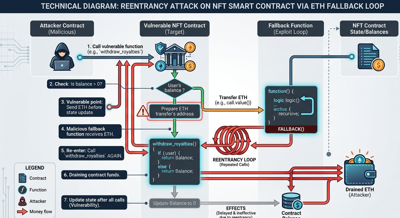 Figure 1: Security Architecture, Packet Inspection & Threat Simulation Diagram for Automated Reentrancy Attack Detection In Smart Contracts (Page 1)