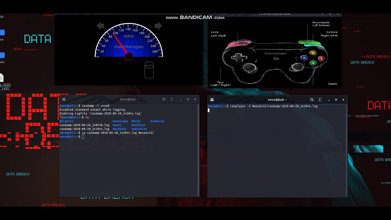 Figure 1: Security Architecture, Packet Inspection & Threat Simulation Diagram for Car Hacking And Replay Attack Simulation Using Hackrf (Page 1)