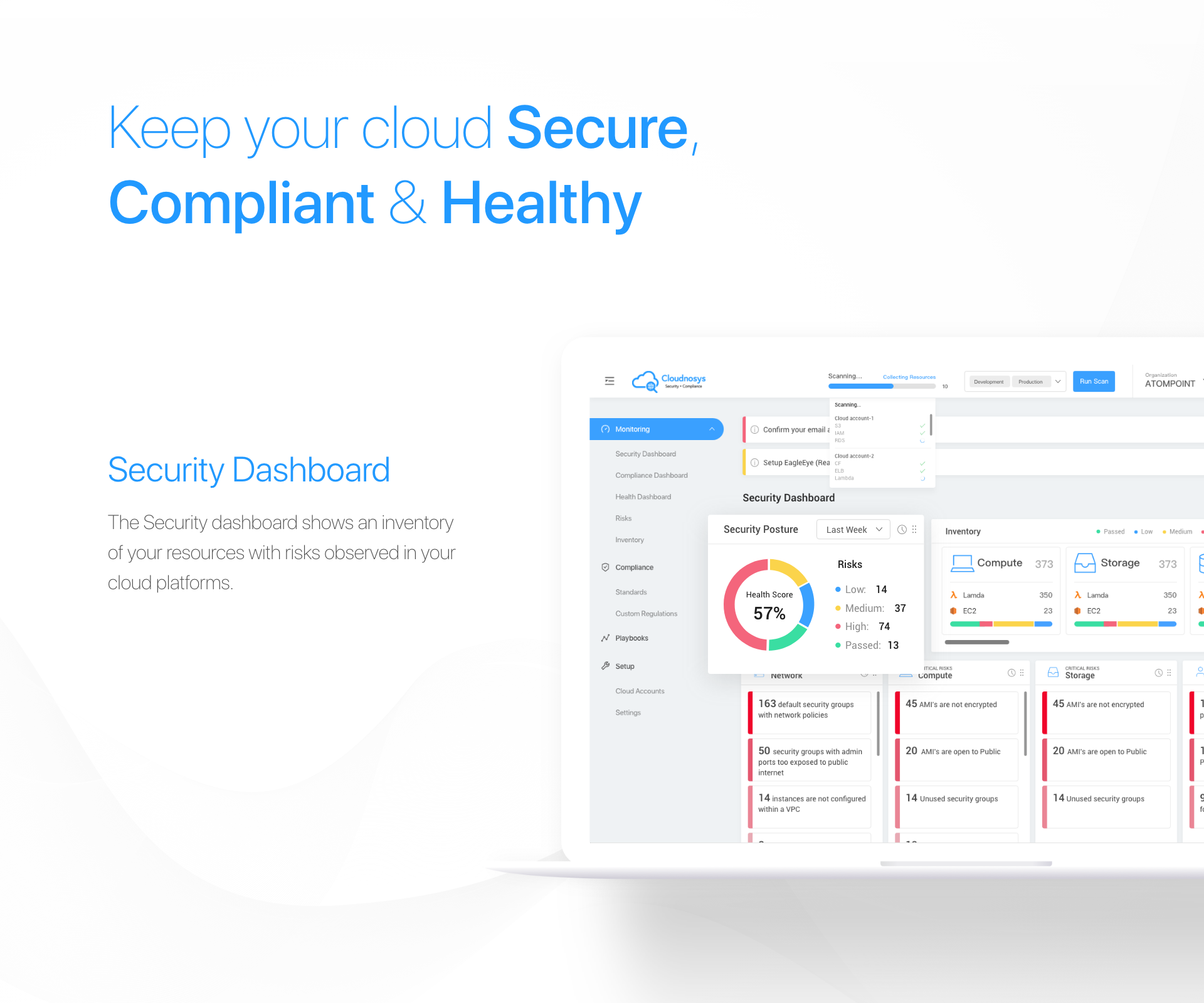 Figure 2: Security Architecture, Packet Inspection & Threat Simulation Diagram for Cloud Based Security Information And Event Management Tool (Page 3)