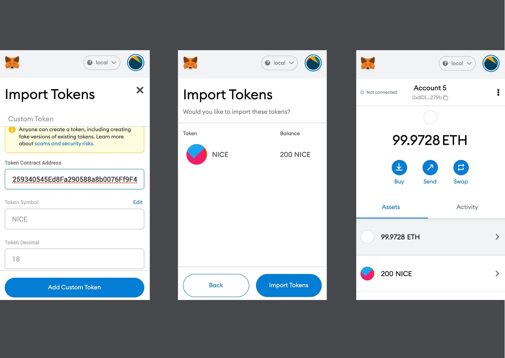 Figure 2: Security Architecture, Packet Inspection & Threat Simulation Diagram for Decentralized Access Token Issuance Using Smart Contracts (Page 4)