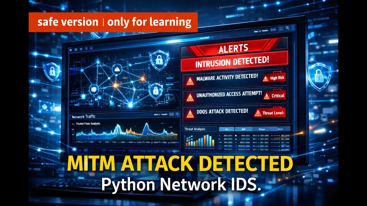 Figure 3: Security Architecture, Packet Inspection & Threat Simulation Diagram for DNS Spoofing Detection And Alert System In Python (Page 4)