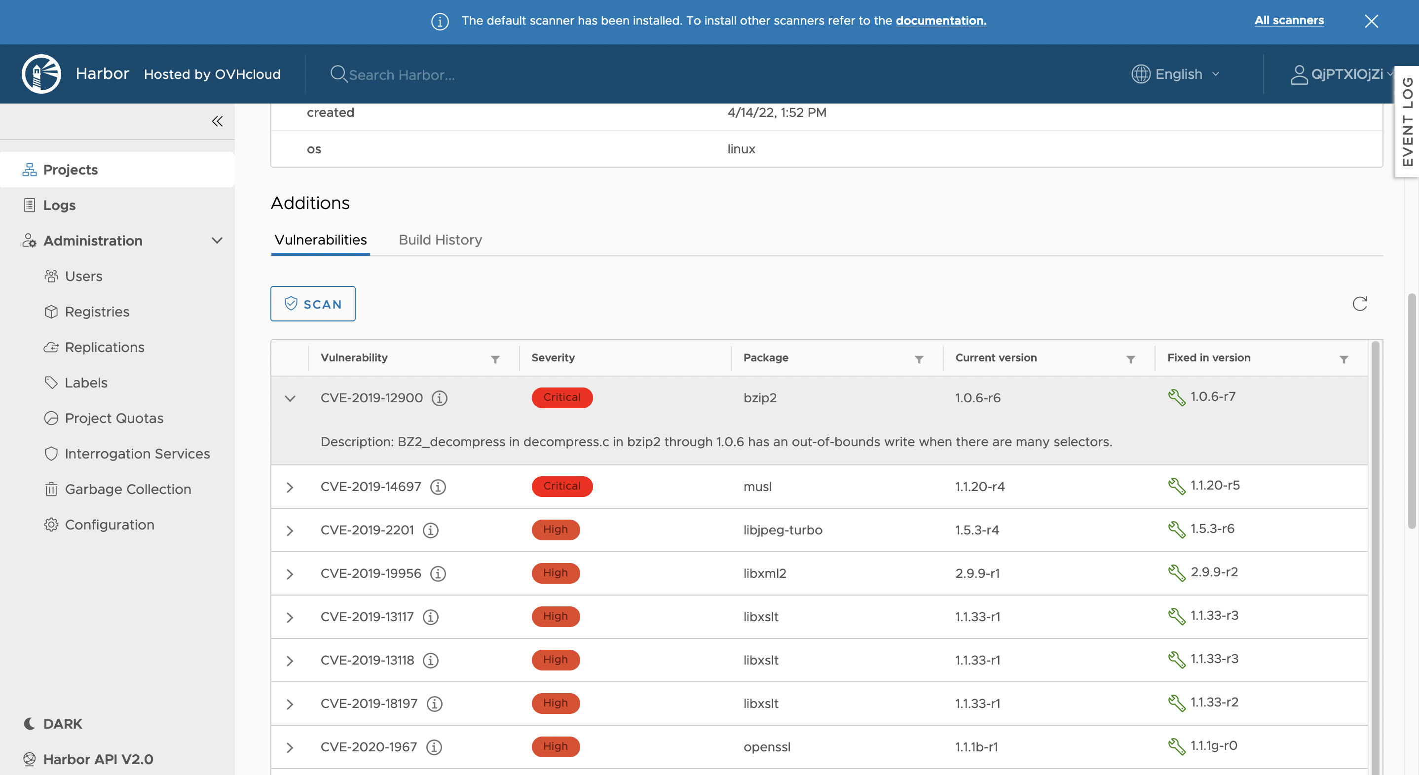 Figure 2: Security Architecture, Packet Inspection & Threat Simulation Diagram for Docker Container Vulnerability Scanning Tool Using Trivy (Page 2)