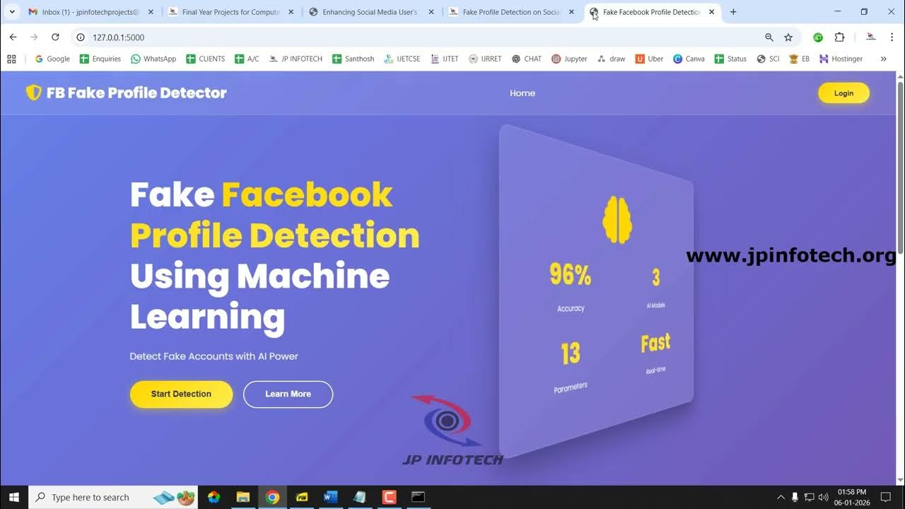 Figure 2: Security Architecture, Packet Inspection & Threat Simulation Diagram for Fake Social Media Profile Detection Using Machine Learning (Page 2)