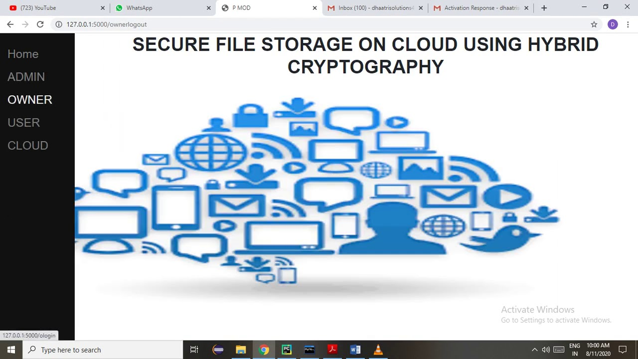 Figure 1: Security Architecture, Packet Inspection & Threat Simulation Diagram for Hybrid Cryptography System For Secure File Transfer Python (Page 2)