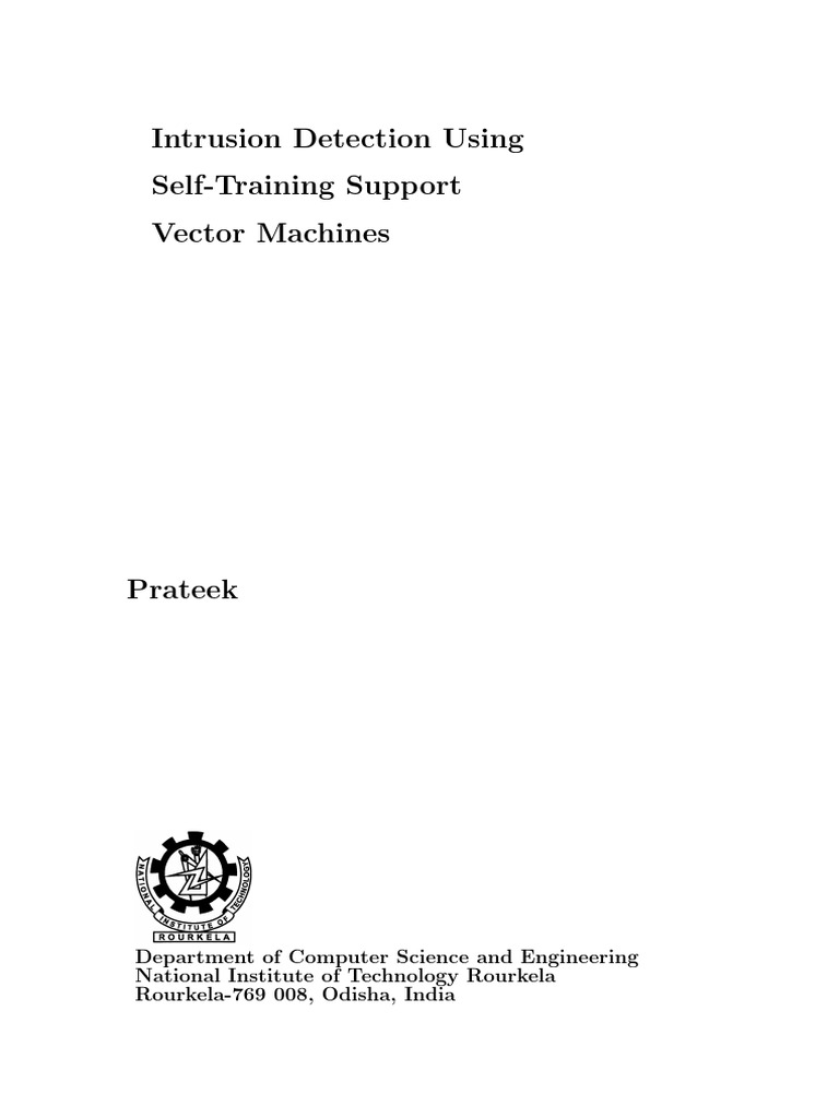 Figure 3: Security Architecture, Packet Inspection & Threat Simulation Diagram for Intrusion Detection System Using Support Vector Machines Python (Page 4)