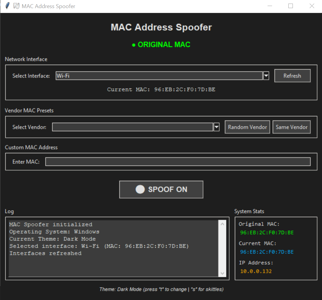 Figure 1: Security Architecture, Packet Inspection & Threat Simulation Diagram for Mac Address Spoofing Detection Tool For Linux (Page 2)