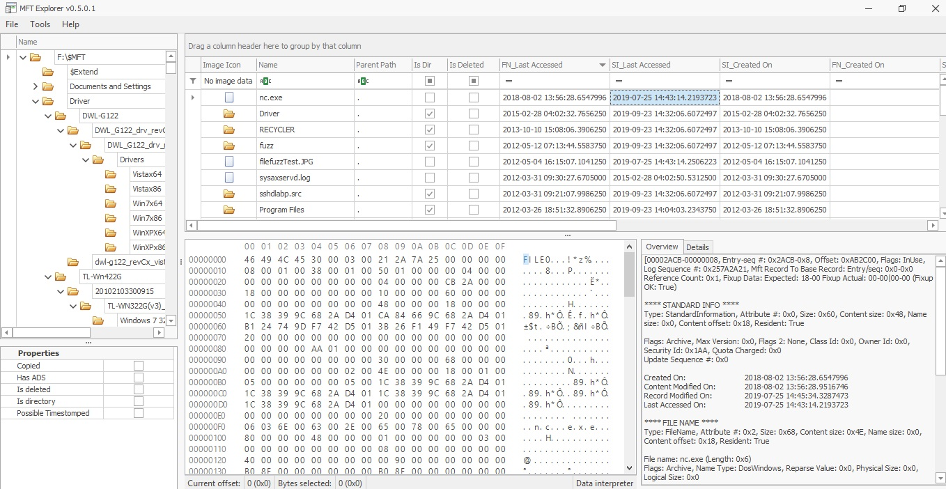 Figure 1: Security Architecture, Packet Inspection & Threat Simulation Diagram for Master File Table Analysis Tool For Digital Forensics (Page 1)