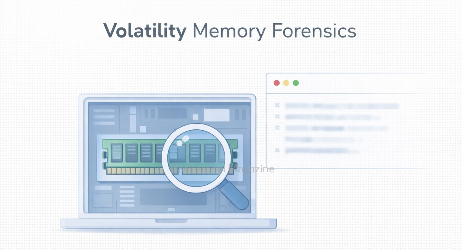 Figure 2: Security Architecture, Packet Inspection & Threat Simulation Diagram for Memory Forensics Based Malware Detection Using Volatility (Page 11)