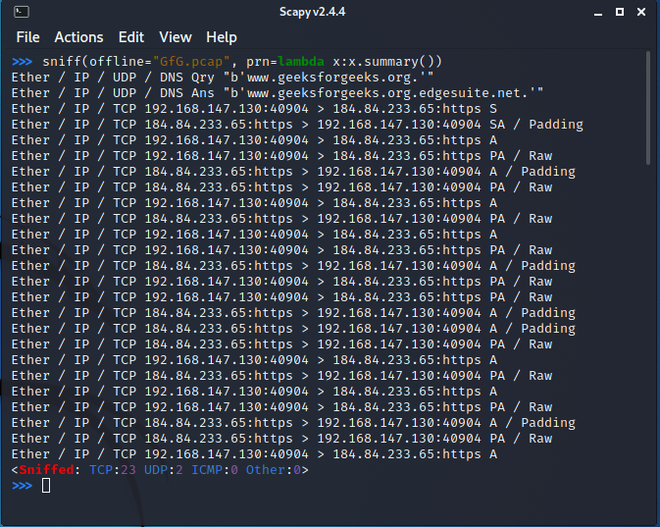 Figure 1: Security Architecture, Packet Inspection & Threat Simulation Diagram for Packet Sniffer And Analyzer Tool Using Python Scapy (Page 2)