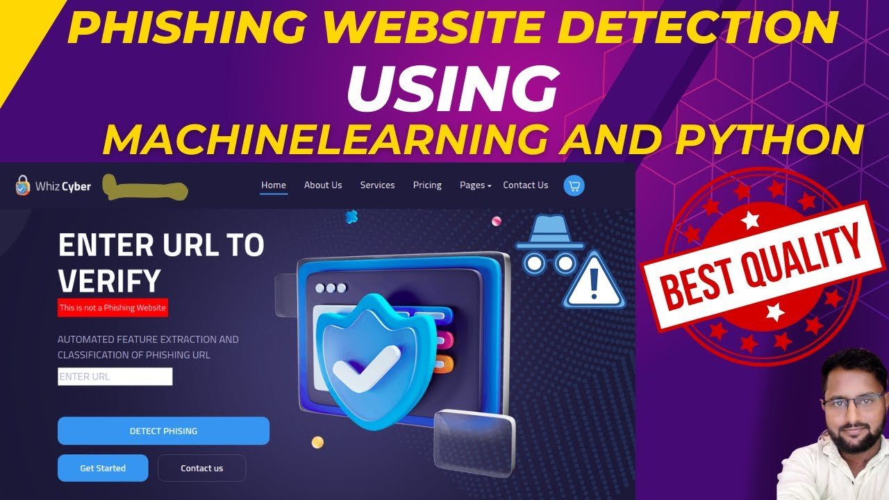 Figure 2: Security Architecture, Packet Inspection & Threat Simulation Diagram for Phishing Website Detection Using Machine Learning Python Project (Page 2)