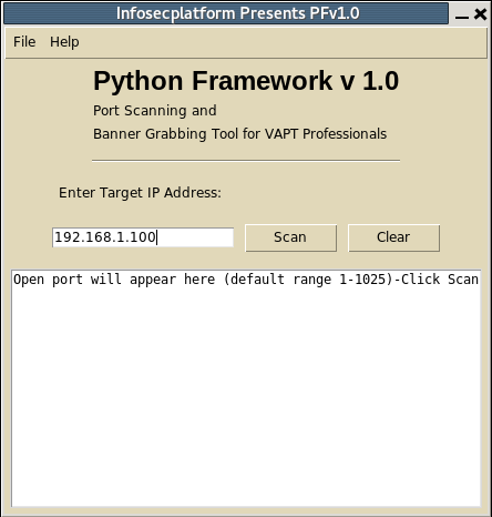 Figure 1: Security Architecture, Packet Inspection & Threat Simulation Diagram for Port Scanning Tool With Service Banner Grabbing Python (Page 10)