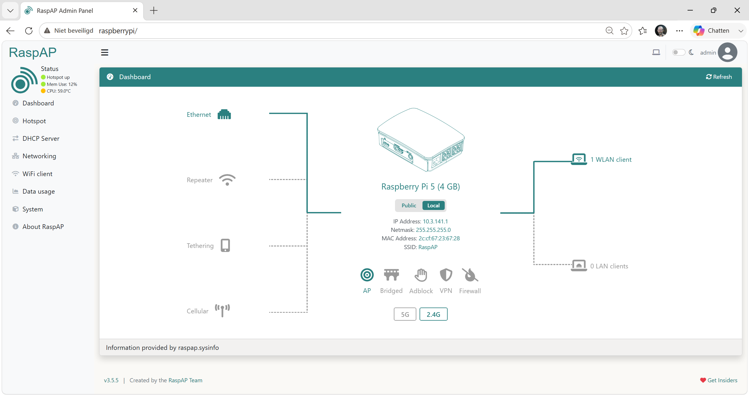 Figure 1: Security Architecture, Packet Inspection & Threat Simulation Diagram for Rogue Access Point Detection Tool Using Raspberry Pi (Page 3)