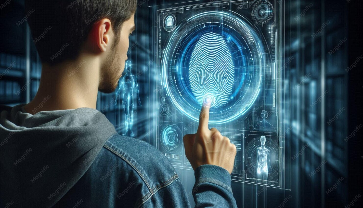 Figure 3: Security Architecture, Packet Inspection & Threat Simulation Diagram for Secure Biometric Template Protection Using Cancelable Biometrics (Page 5)