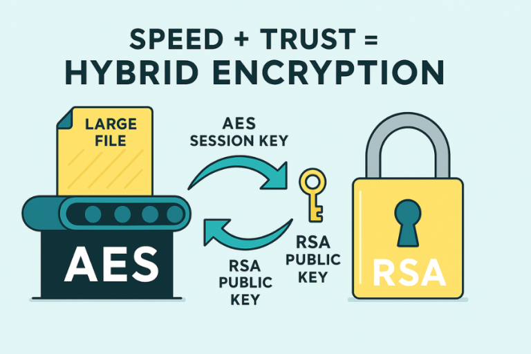 Figure 2: Security Architecture, Packet Inspection & Threat Simulation Diagram for Secure File Storage Using RSA And AES Hybrid Encryption (Page 4)