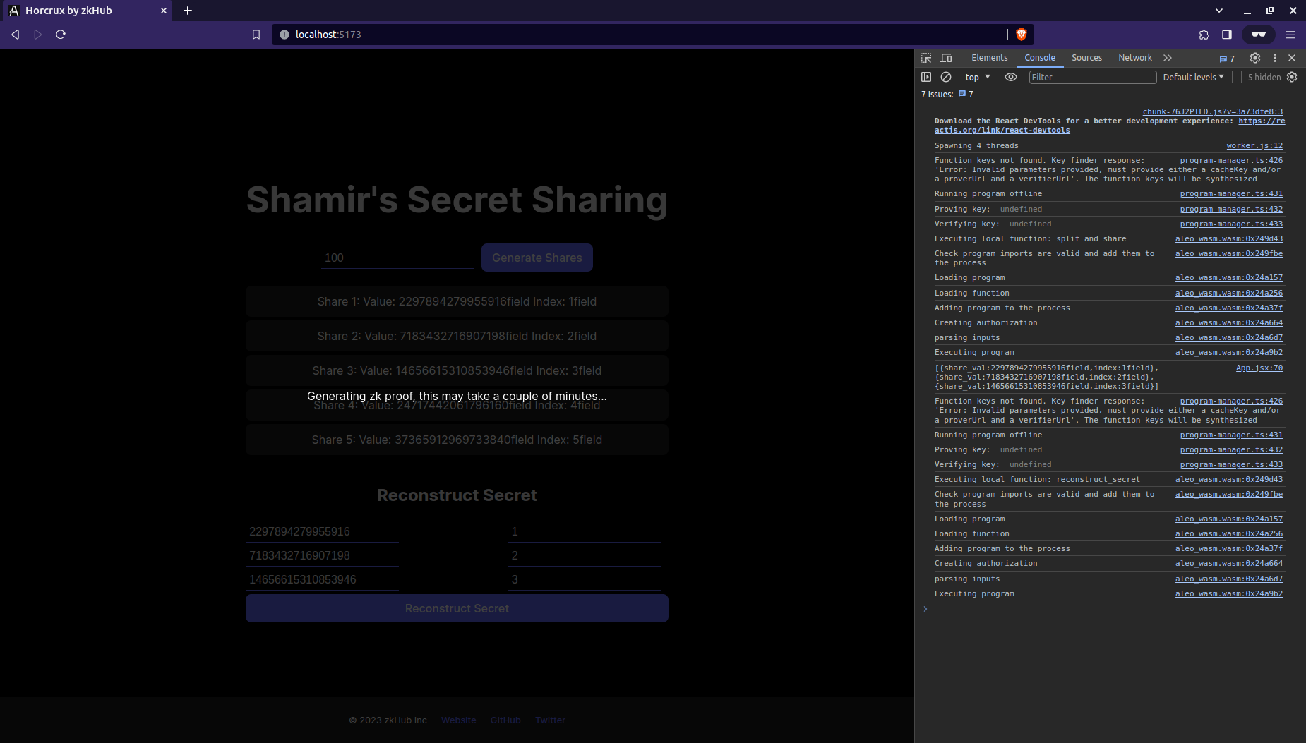 Figure 1: Security Architecture, Packet Inspection & Threat Simulation Diagram for Shamir Secret Sharing Scheme Implementation In Python (Page 2)