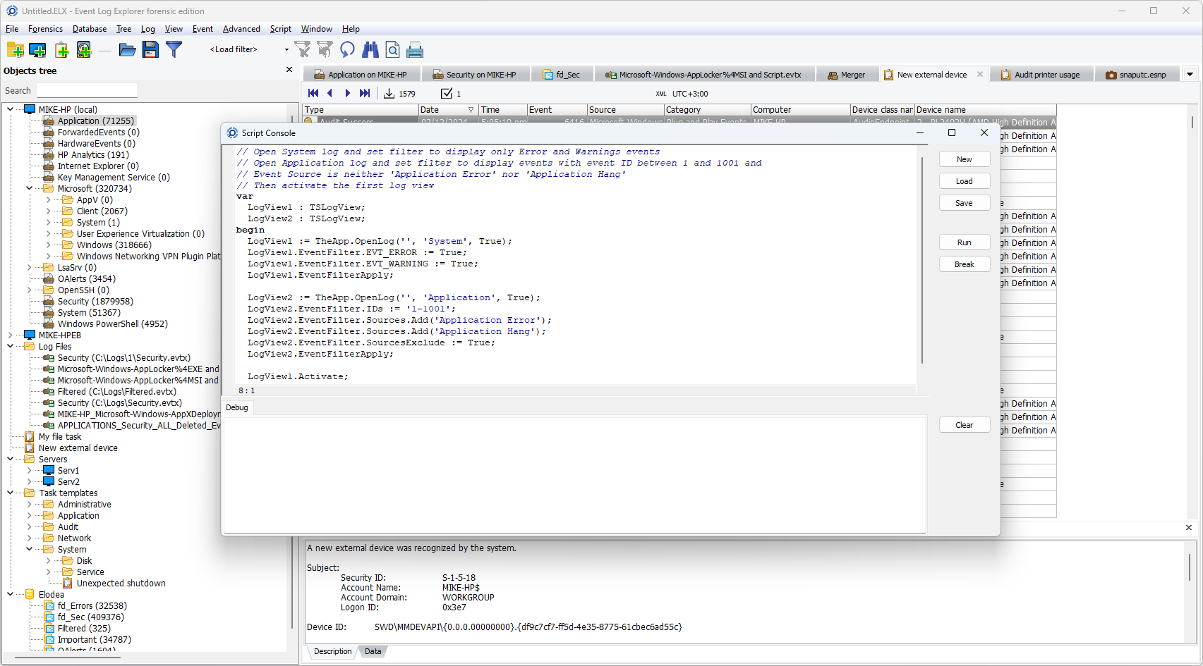 Figure 3: Security Architecture, Packet Inspection & Threat Simulation Diagram for Windows Event Log Forensic Analysis Tool In Python (Page 4)