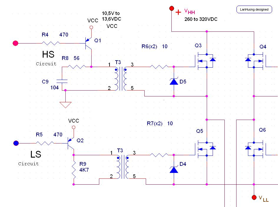 Figure 1: Simulink Block Model, Power Circuit & Switching Waveform for Eee projects on auto phase changer for three phase supply