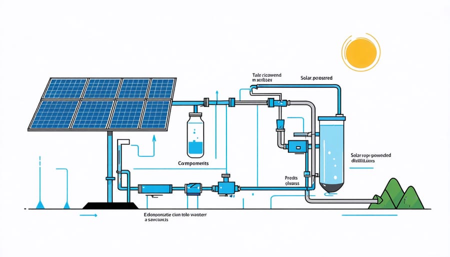 Figure 1: Simulink Block Model, Power Circuit & Switching Waveform for Eee projects on solar distillation system with auto water level