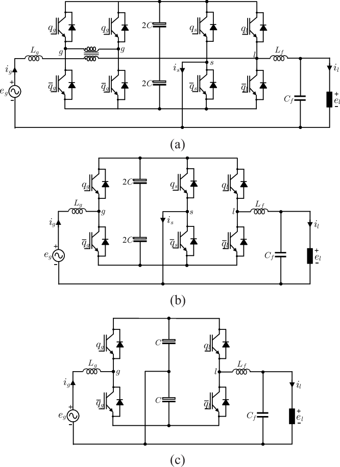 Figure 1: Simulink Block Model, Power Circuit & Switching Waveform for Eee projects on unified power quality conditioner