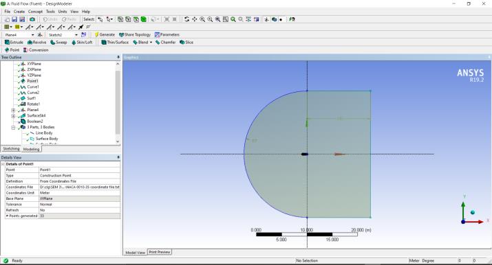 airfoil-aerodynamics-ansys-fluent Diagram