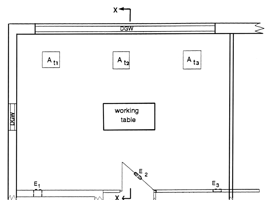 cleanroom-airflow-cfd Diagram