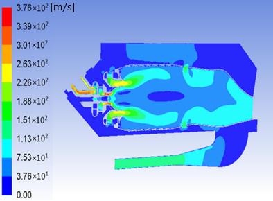 combustion-chamber-cfd-ansys Diagram