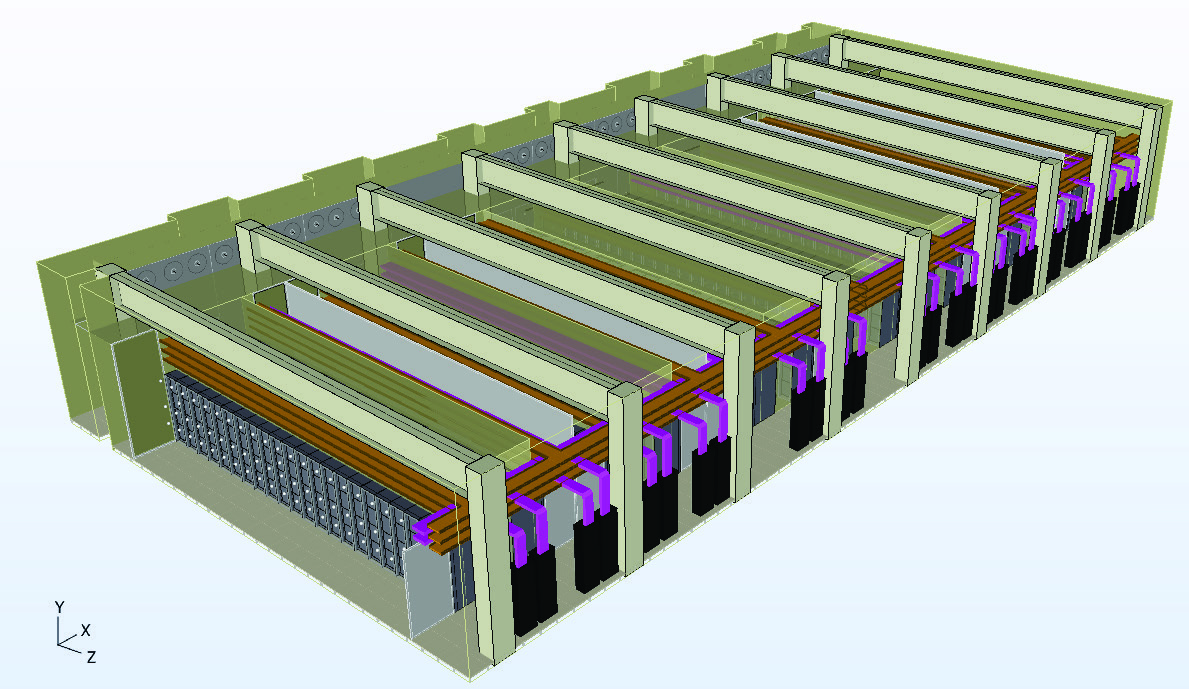 data-center-cooling-cfd Diagram